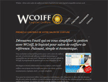 Tablet Screenshot of logiciel-coiffure.com